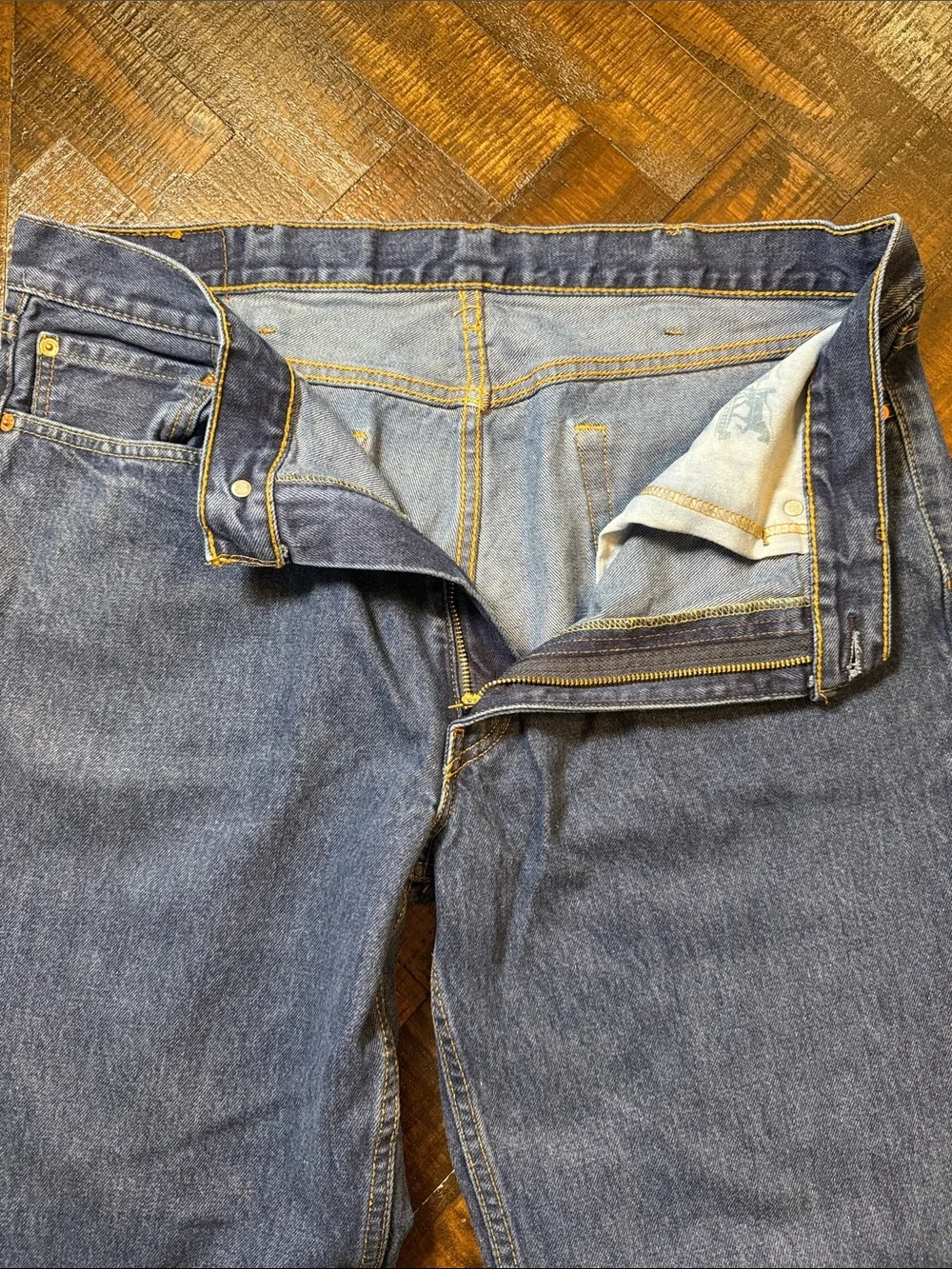 Levi’s 550 Relaxed Fit Jeans 38x32 Blue Denim Classic Y2K Dad Jeans
